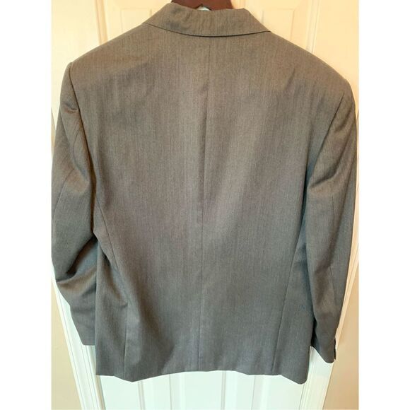 Silvio Bresciani gray blazer size 42R  new with tags  3 button - Picture 9 of 9